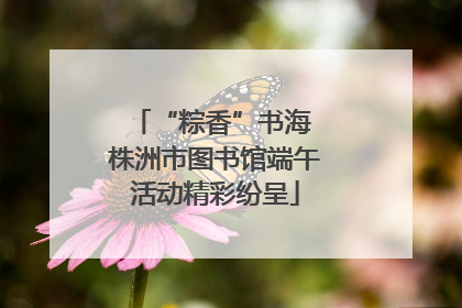“粽香”书海 株洲市图书馆端午活动精彩纷呈