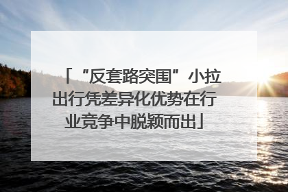 “反套路突围”小拉出行凭差异化优势在行业竞争中脱颖而出