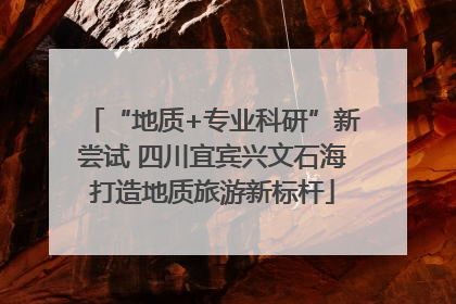 “地质+专业科研”新尝试 四川宜宾兴文石海打造地质旅游新标杆