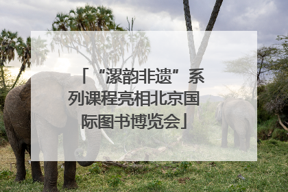 “漯韵非遗”系列课程亮相北京国际图书博览会