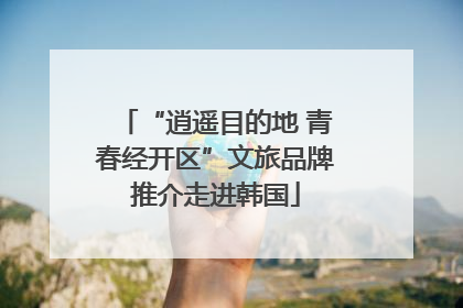 “逍遥目的地 青春经开区”文旅品牌推介走进韩国