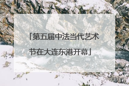 第五届中法当代艺术节在大连东港开幕