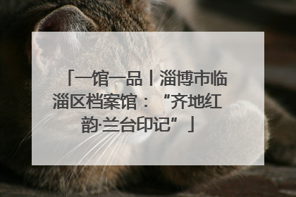 一馆一品丨淄博市临淄区档案馆：“齐地红韵·兰台印记”
