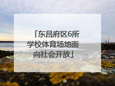 东昌府区6所学校体育场地面向社会开放