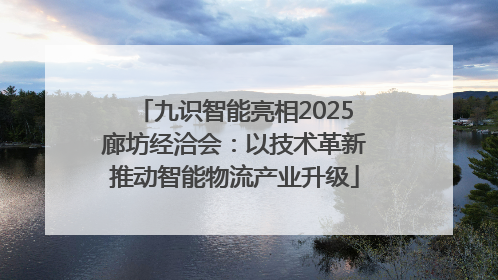 九识智能亮相2025廊坊经洽会：以技术革新推动智能物流产业升级