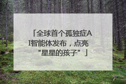 全球首个孤独症AI智能体发布，点亮“星星的孩子”