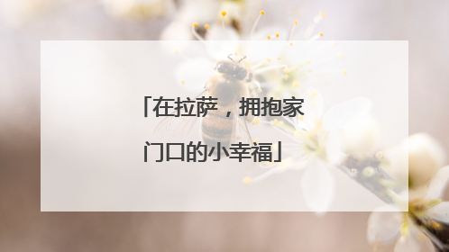 在拉萨，拥抱家门口的小幸福
