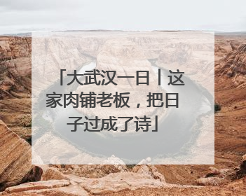 大武汉一日︱这家肉铺老板，把日子过成了诗