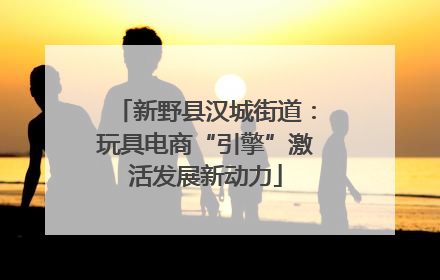 新野县汉城街道：玩具电商“引擎”激活发展新动力