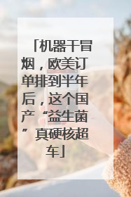 机器干冒烟，欧美订单排到半年后，这个国产“益生菌”真硬核超车