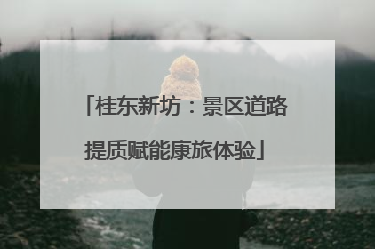 桂东新坊：景区道路提质赋能康旅体验