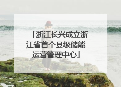 浙江长兴成立浙江省首个县级储能运营管理中心