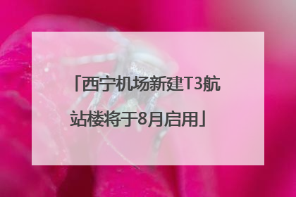 西宁机场新建T3航站楼将于8月启用