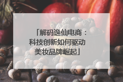 解码逸仙电商：科技创新如何驱动美妆品牌崛起