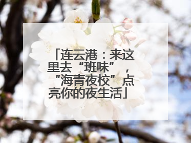 连云港：来这里去“班味”，“海青夜校”点亮你的夜生活