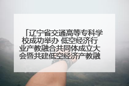 辽宁省交通高等专科学校成功举办 低空经济行业产教融合共同体成立大会暨共建低空经济产教融合新生态论坛