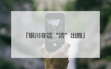 银川非遗“活”出圈