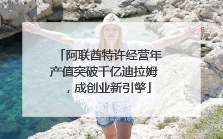 阿联酋特许经营年产值突破千亿迪拉姆，成创业新引擎