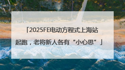 2025FE电动方程式上海站起跑,老将新人各有“小心思”