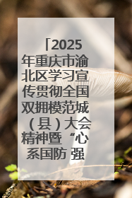 2025年重庆市渝北区学习宣传贯彻全国双拥模范城（县）大会精神暨“心系国防 强国有我”国防教育活动