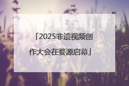 2025非遗视频创作大会在婺源启幕